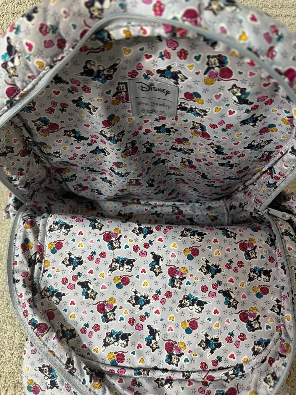 Vera Bradley Disney Limited Edition Mickey Mouse Piccadilly Paisley Backpack
